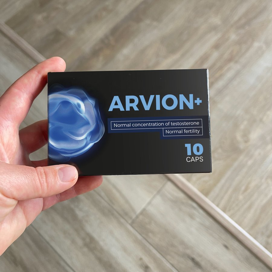Arvion+ 1 škatlica — deset kapsul, za prvi poskus