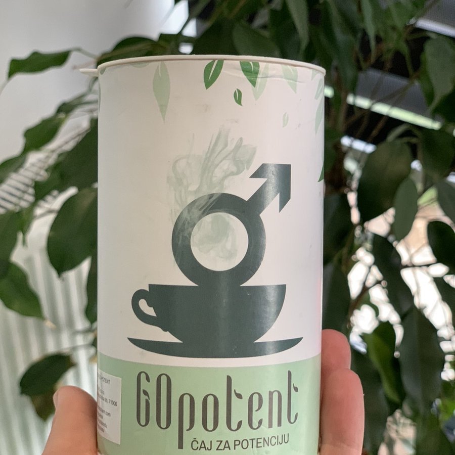 Go Potent — pločevinka čaja, 50 g