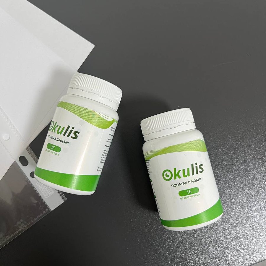 Okulis 3 stekleničice — za daljše obdobje redne uporabe