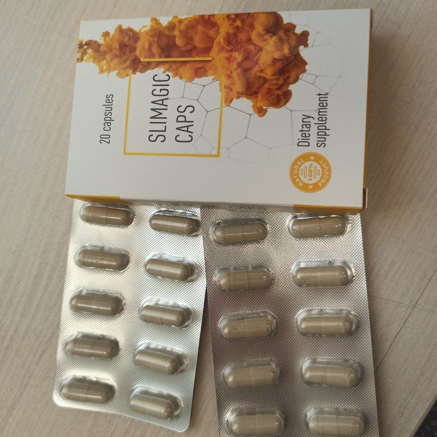 Slimagic Caps 3 škatlice — za daljše obdobje redne uporabe
