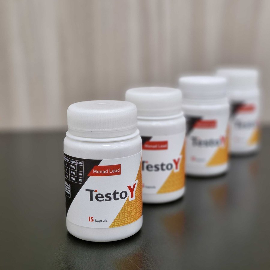 TestoY 3 stekleničice — za daljšo serijo